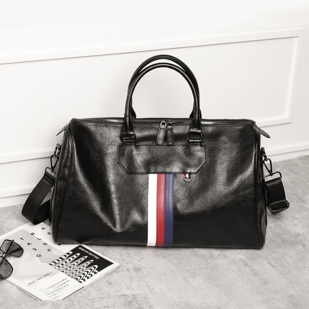 Large-capacity Travel Bag Women's New Portable Luggage Bag Short-distance Business Trip Travel Boarding Bag Sports Fitness Bag Men