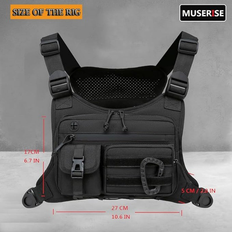 Outdoor Travel Chest Bag Outdoor Tactical Chest Bag Camouflage Running Chest Bag Men's Chest Bag