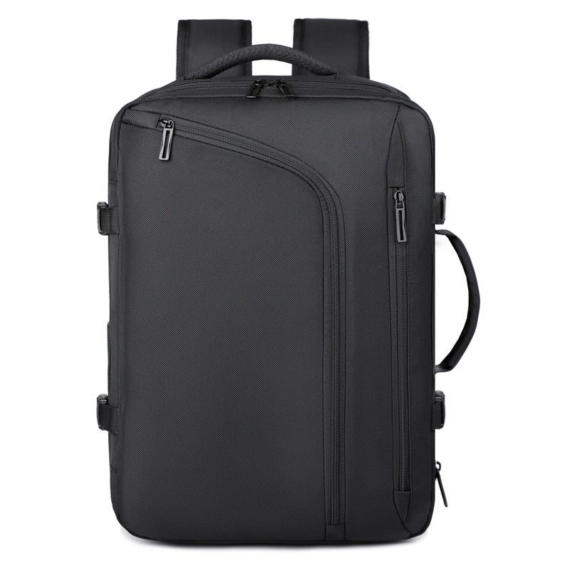 Business Backpack Vacuum Compressible Large Capacity Business Travel Backpack Simple Expansion Backpack