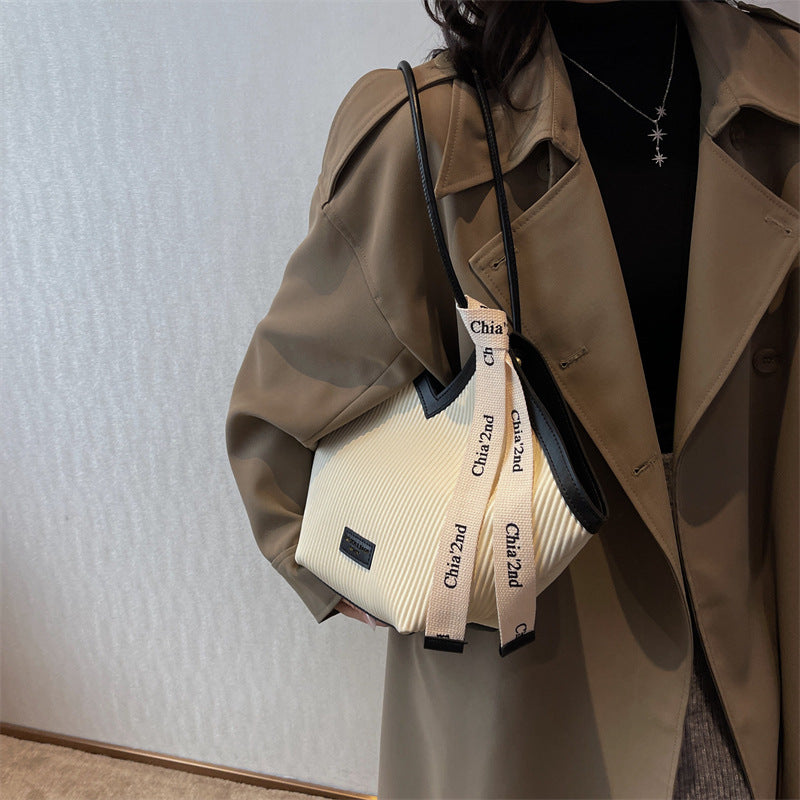 High-Level Tent To Work Shoulder Hip Bag Class Tote Handbag