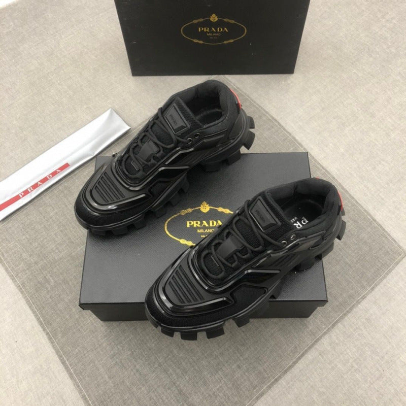 European Transformers Casual Sports Shoes Men's Thick-Soled Robot Giant Teeth Trbottomy Brand Fashion Heightening Daddy Shoes