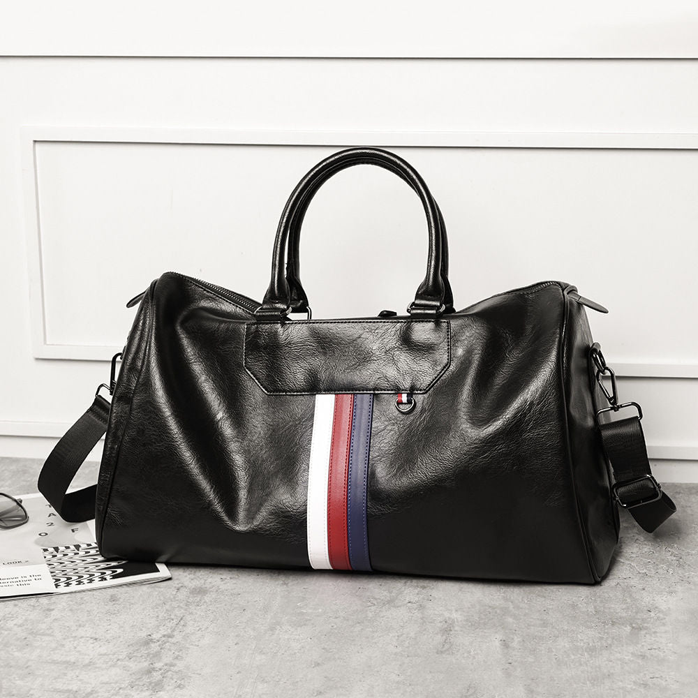 Large-capacity Travel Bag Women's New Portable Luggage Bag Short-distance Business Trip Travel Boarding Bag Sports Fitness Bag Men