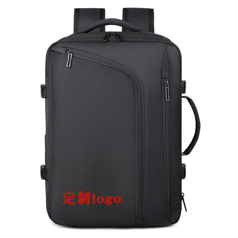 Business Backpack Vacuum Compressible Large Capacity Business Travel Backpack Simple Expansion Backpack