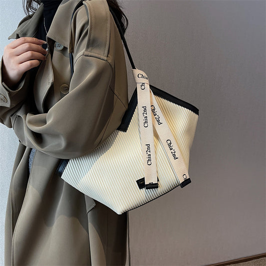 High-Level Tent To Work Shoulder Hip Bag Class Tote Handbag